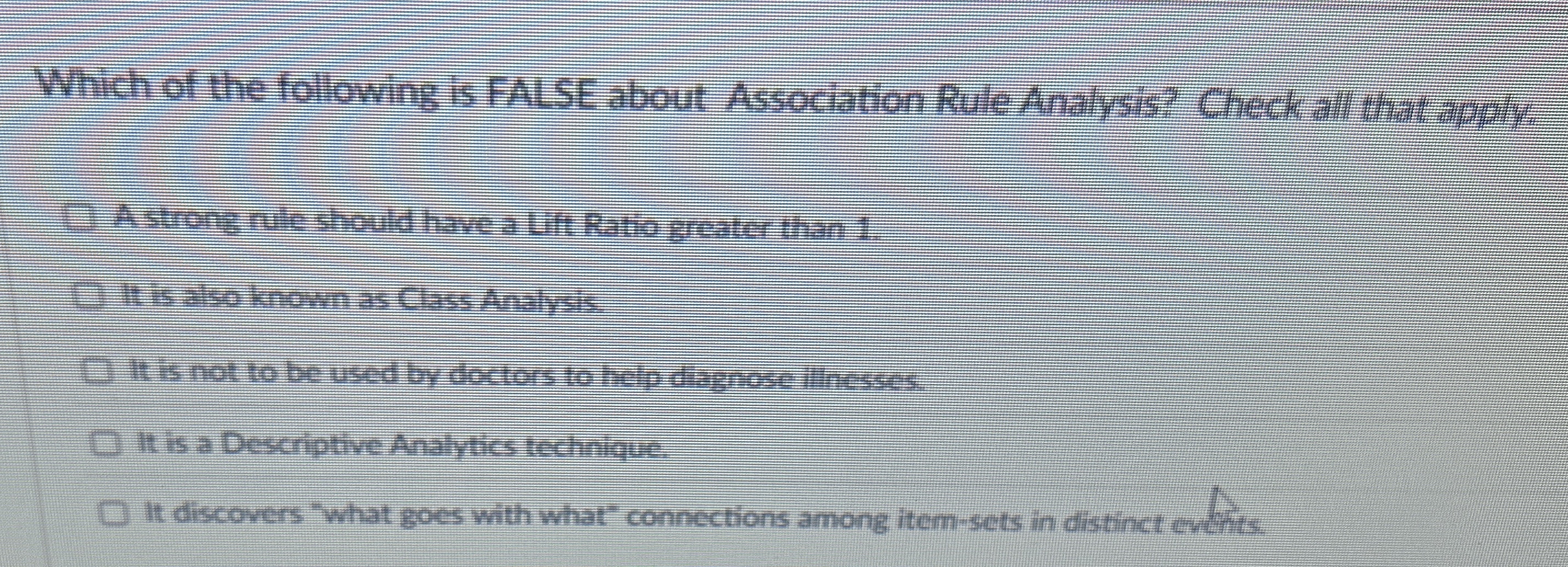Which of the following is FALSE about Association