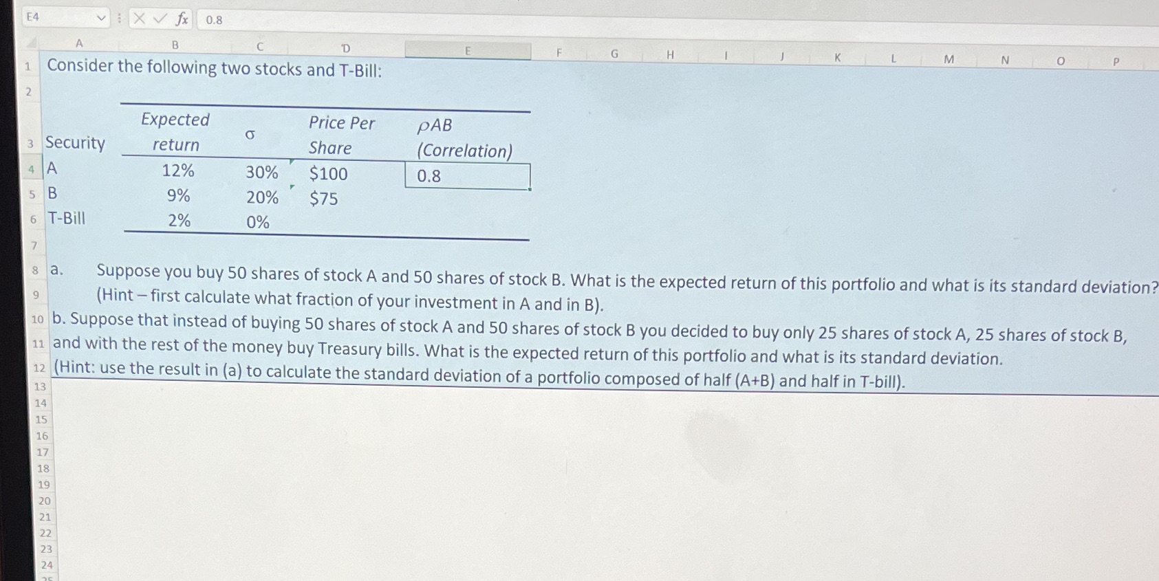 E4 v IX fx 0.8 A B C D E F G H J K L M N O P 1