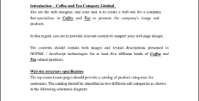 In each product category ( i . e . Coffee and Tea