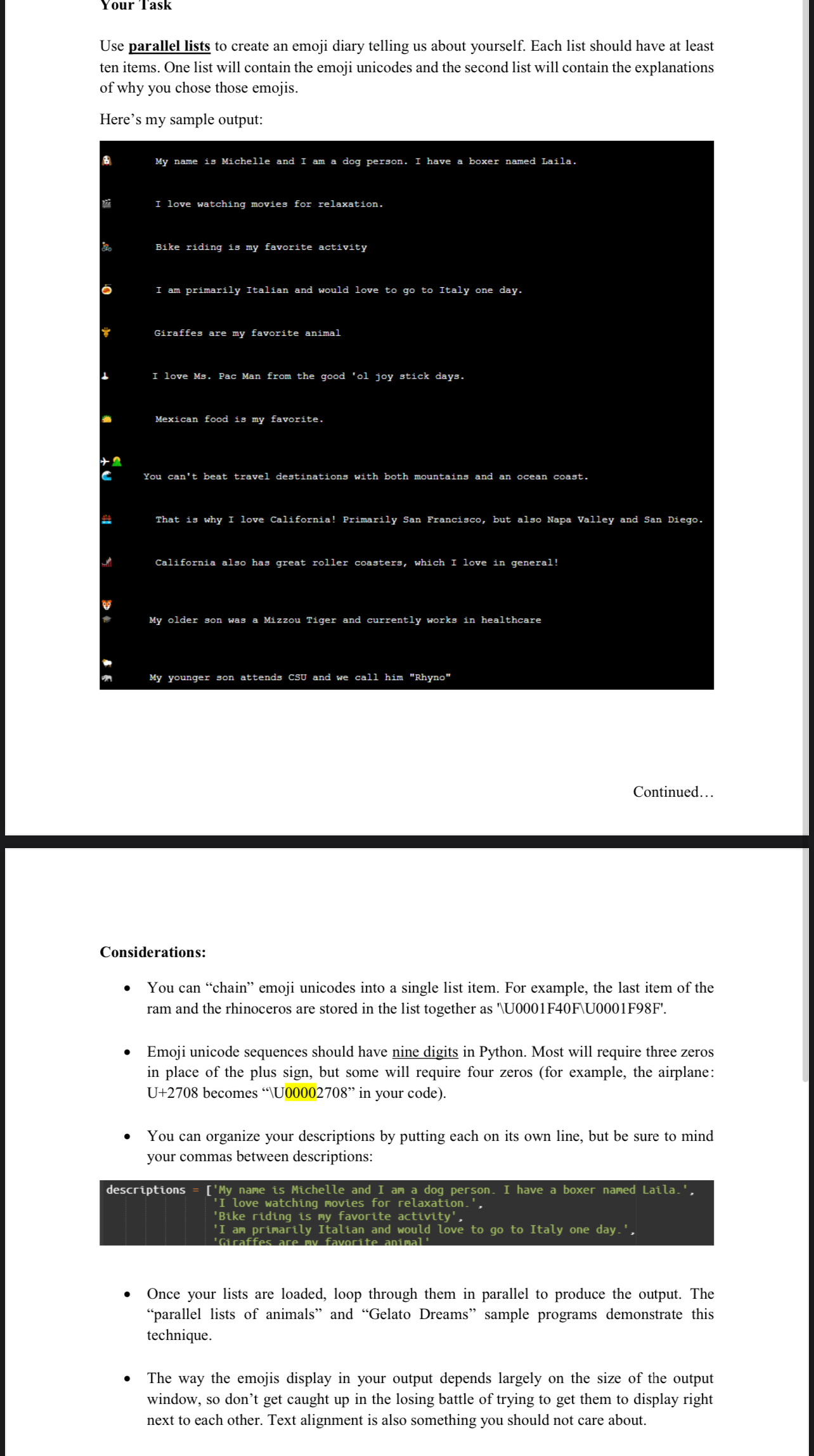 Using python can you help me with a good