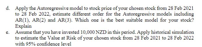A table with companies assigned for each group to