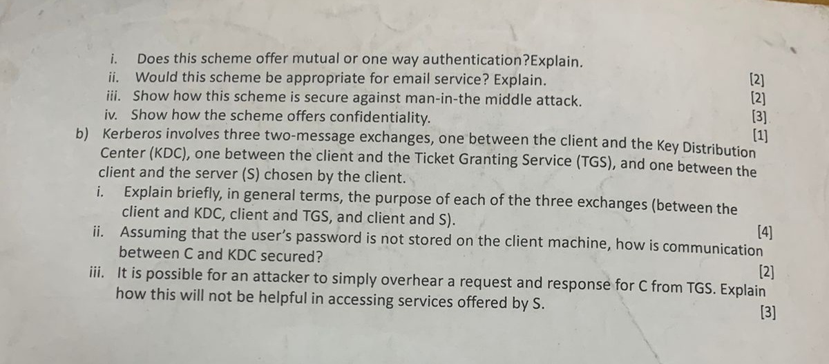 i . Does this scheme offer mutual or one way