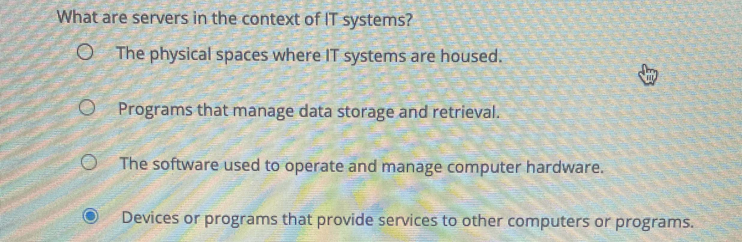 What are servers in the context of IT systems?