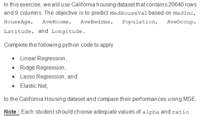 Show me the steps to solve In this exercise, note