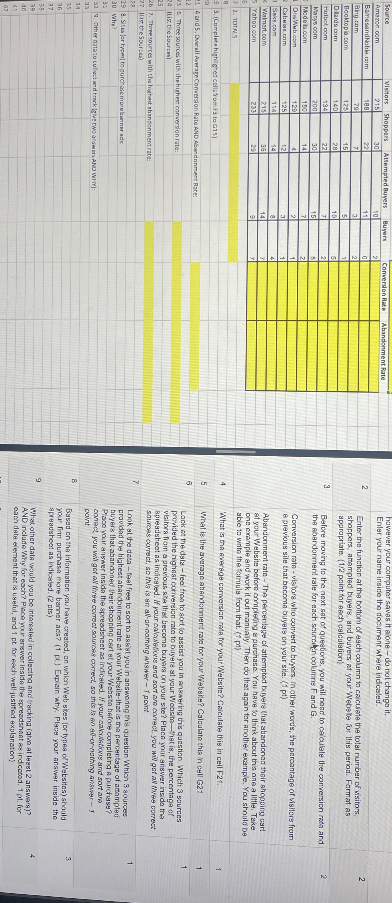 Please go step by step and how to put each