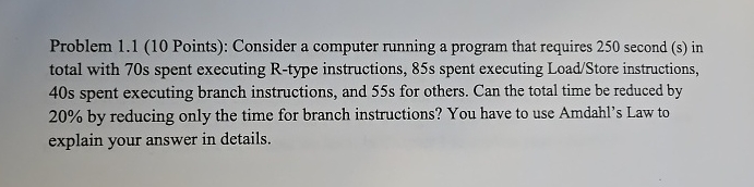 Problem 1 . 1 ( 1 0 Points ) : Consider a