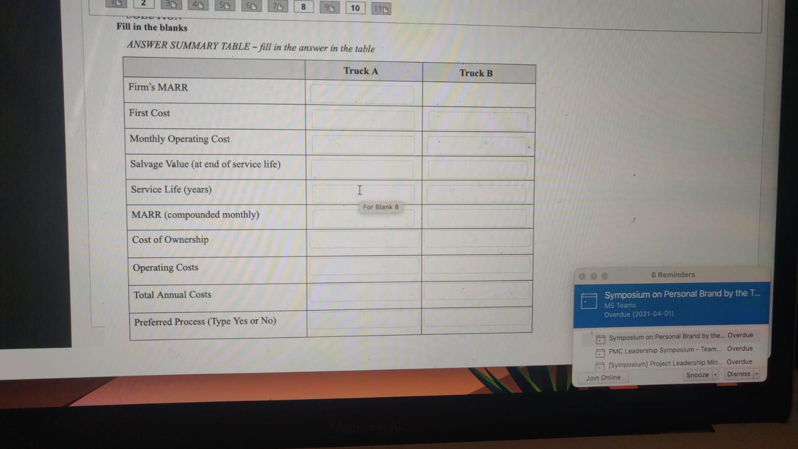 Answer all 3 6 11 16 Shareholder Create Obtain