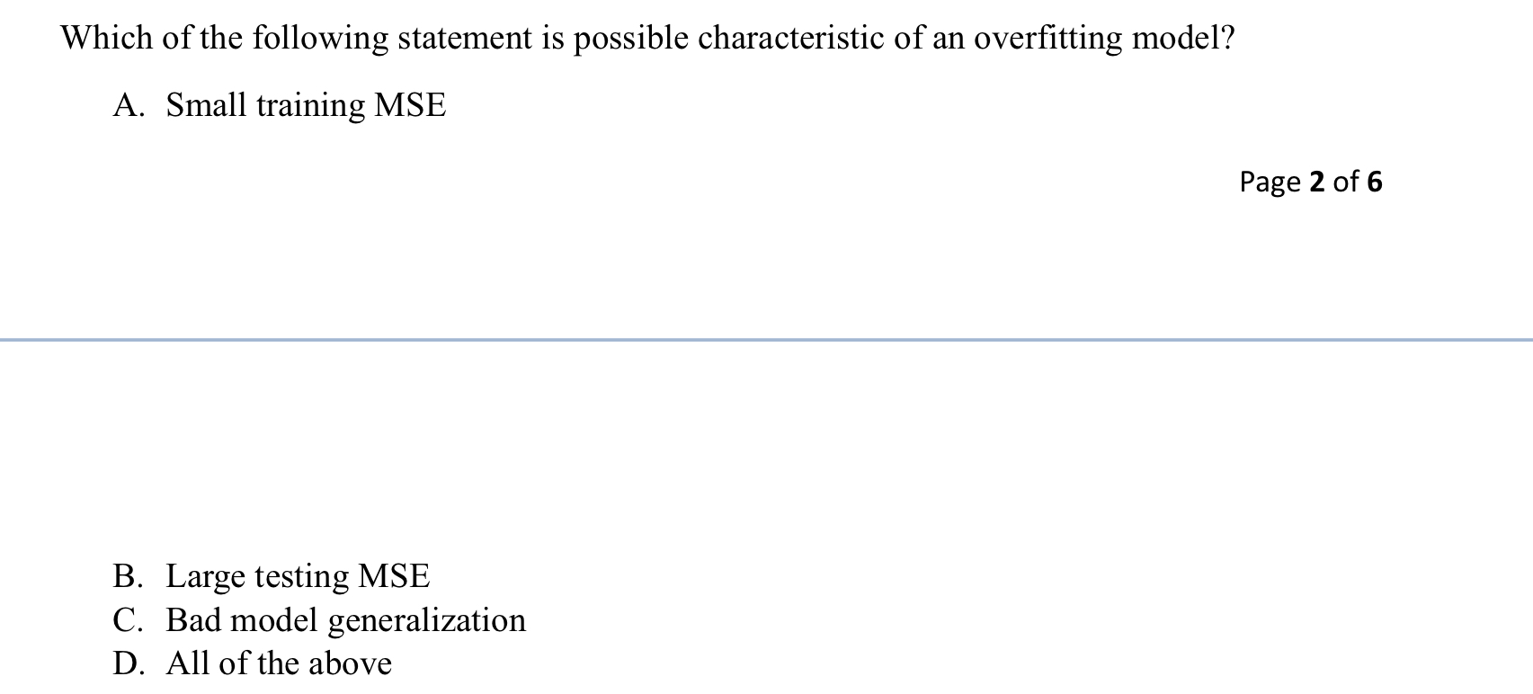 Which of the following statement is possible