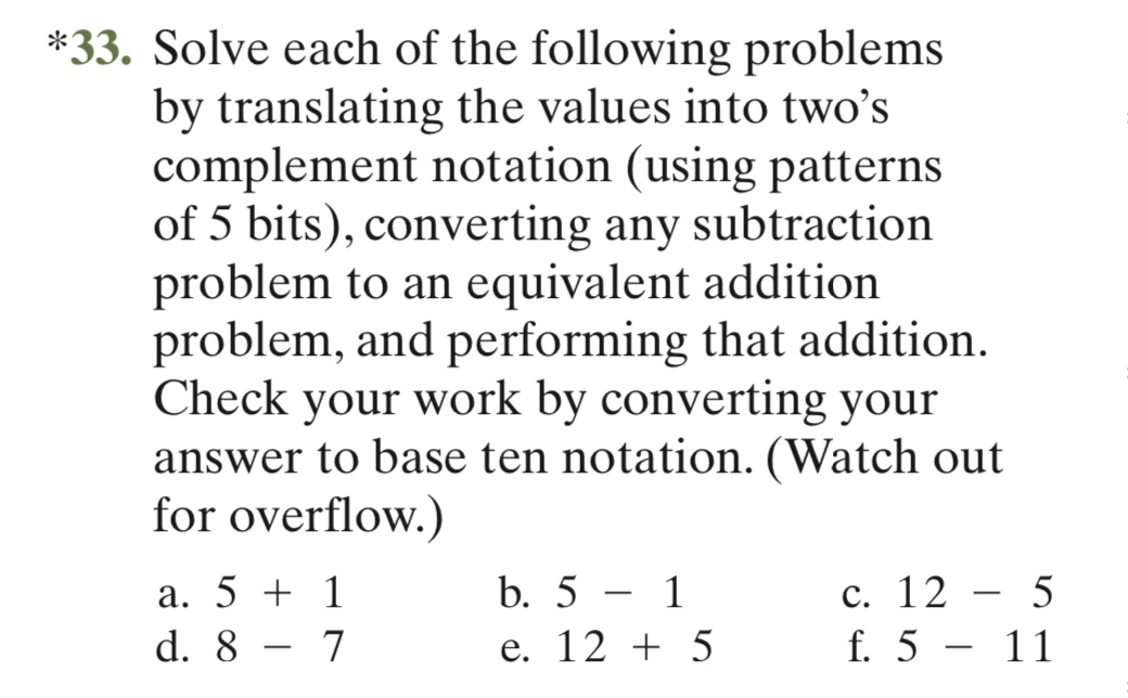 * 3 3 . Solve each of the following problems by