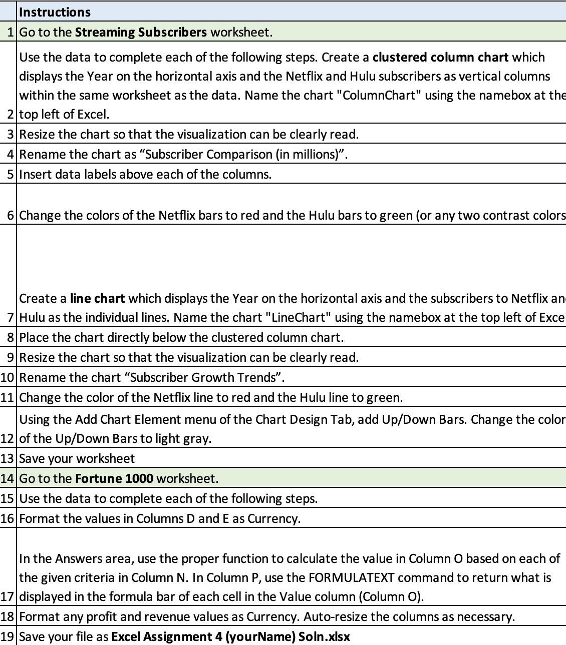 Instructions 1 Go to the Streaming Subscribers