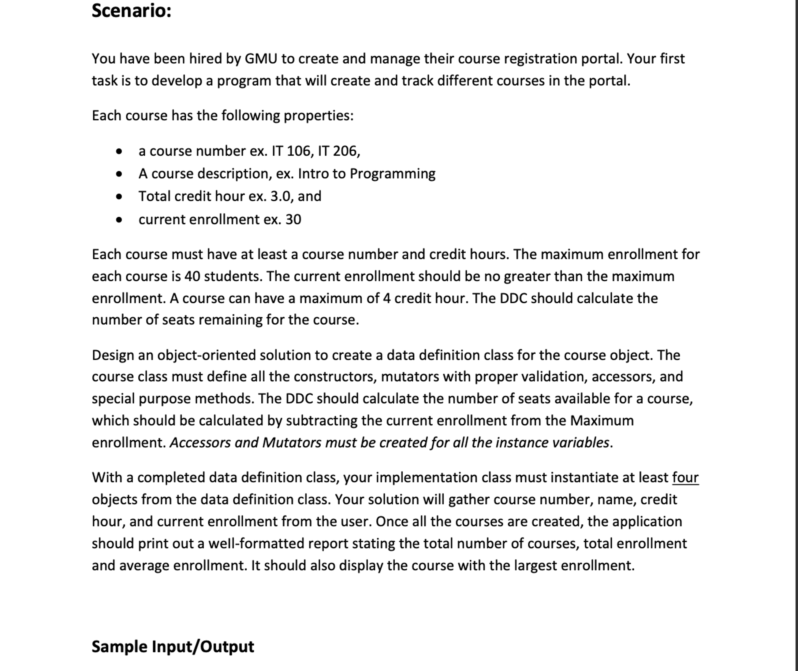 this is for my java cls please help me Show all