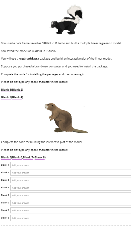 You used a data frame saved as SKUNK in RStudio