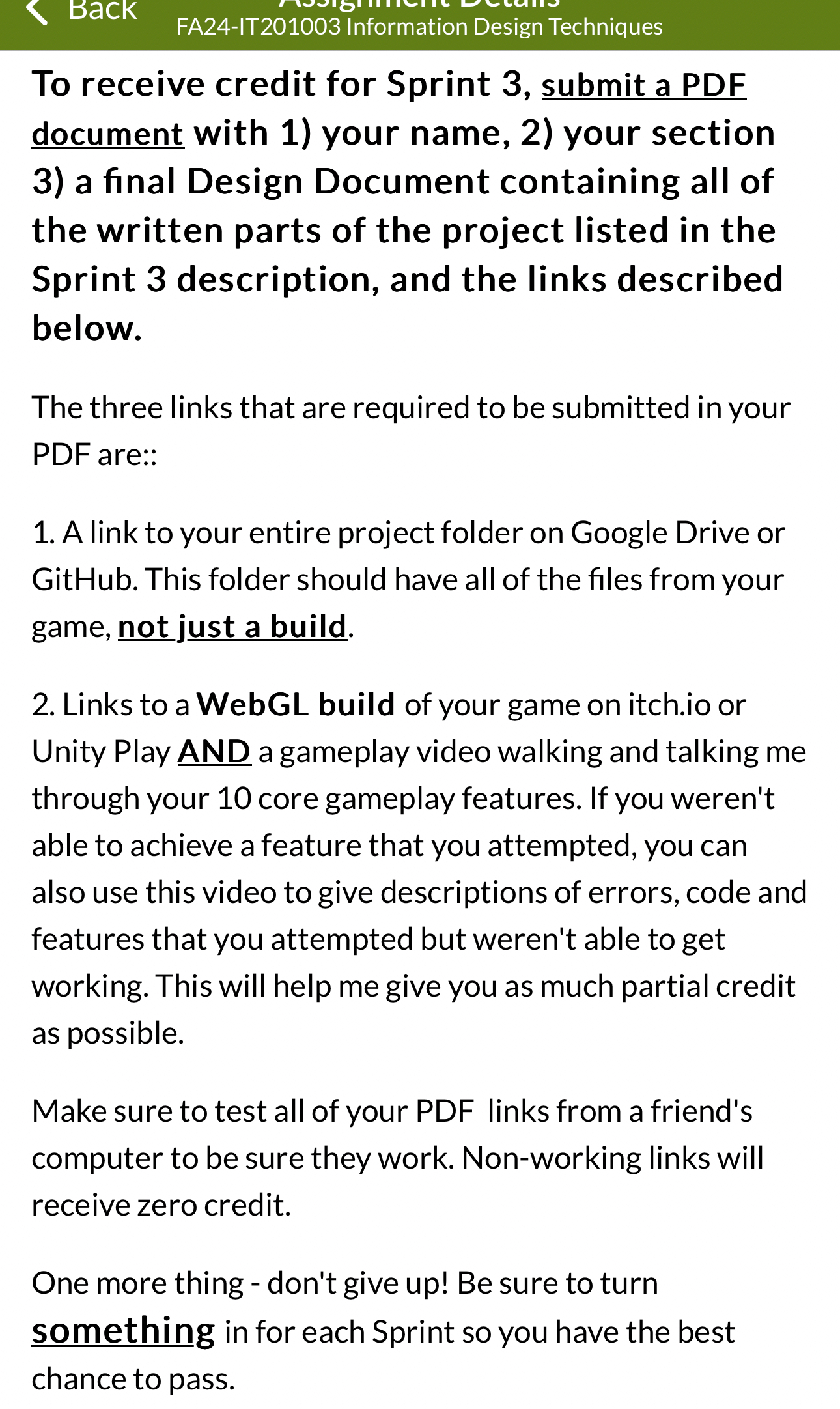 FA 2 4 - IT 2 0 1 0 0 3 Information Design