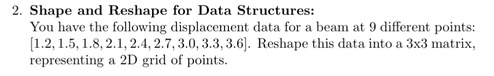 This Question aims to enhance your understanding