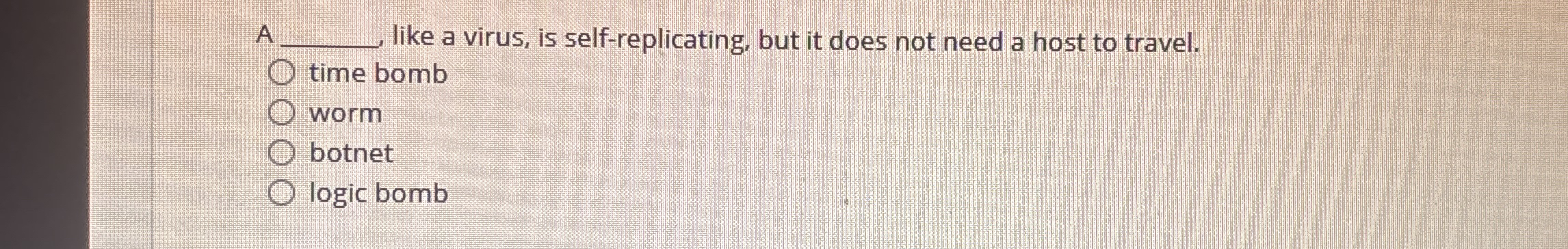 A q , , like a virus, is self - replicating, but