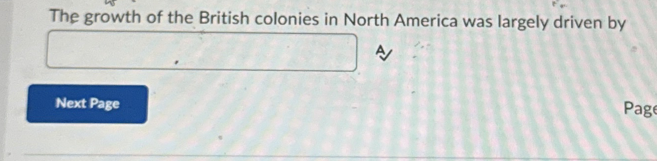 The growth of the British colonies in North