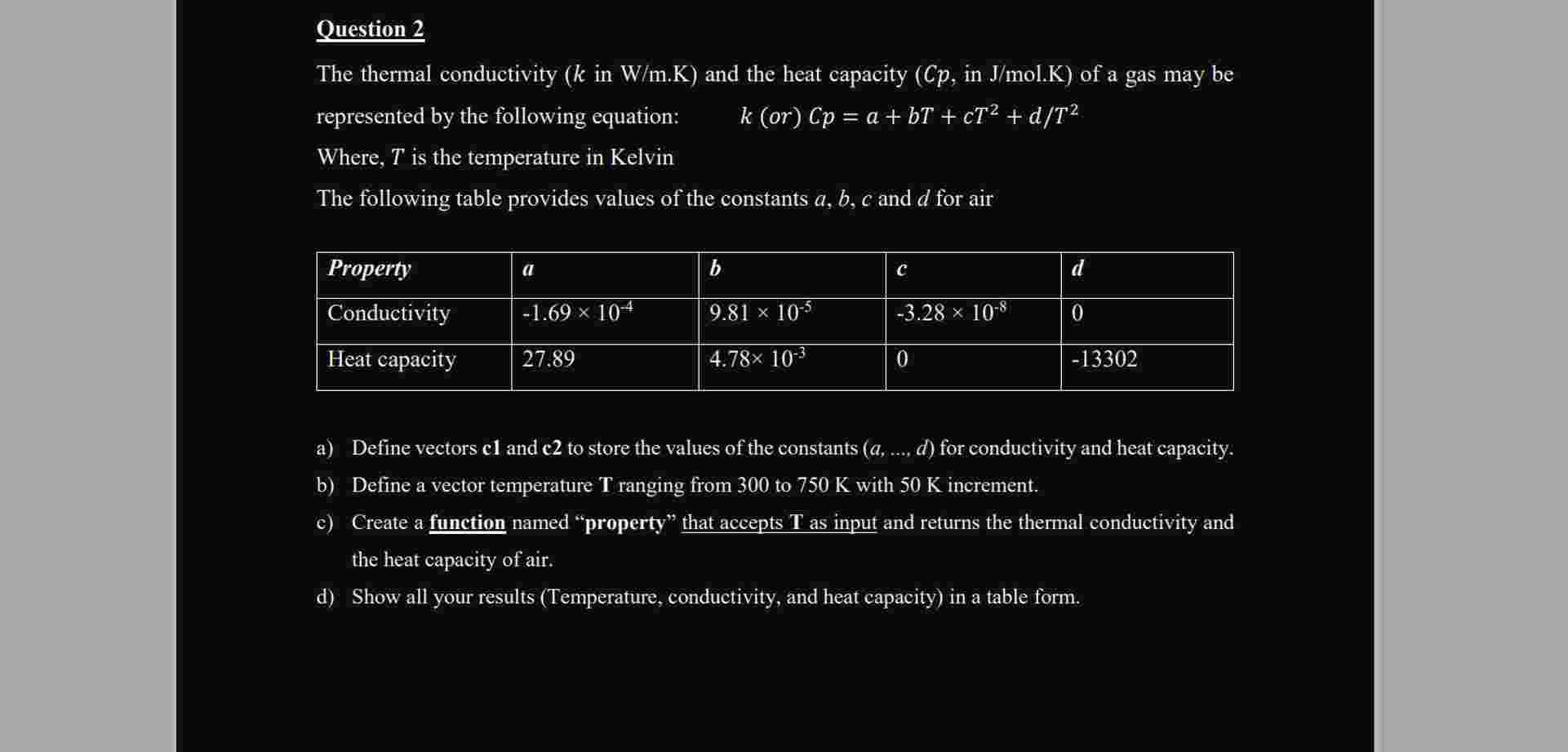 Can u solve this in a matlab code pls ?