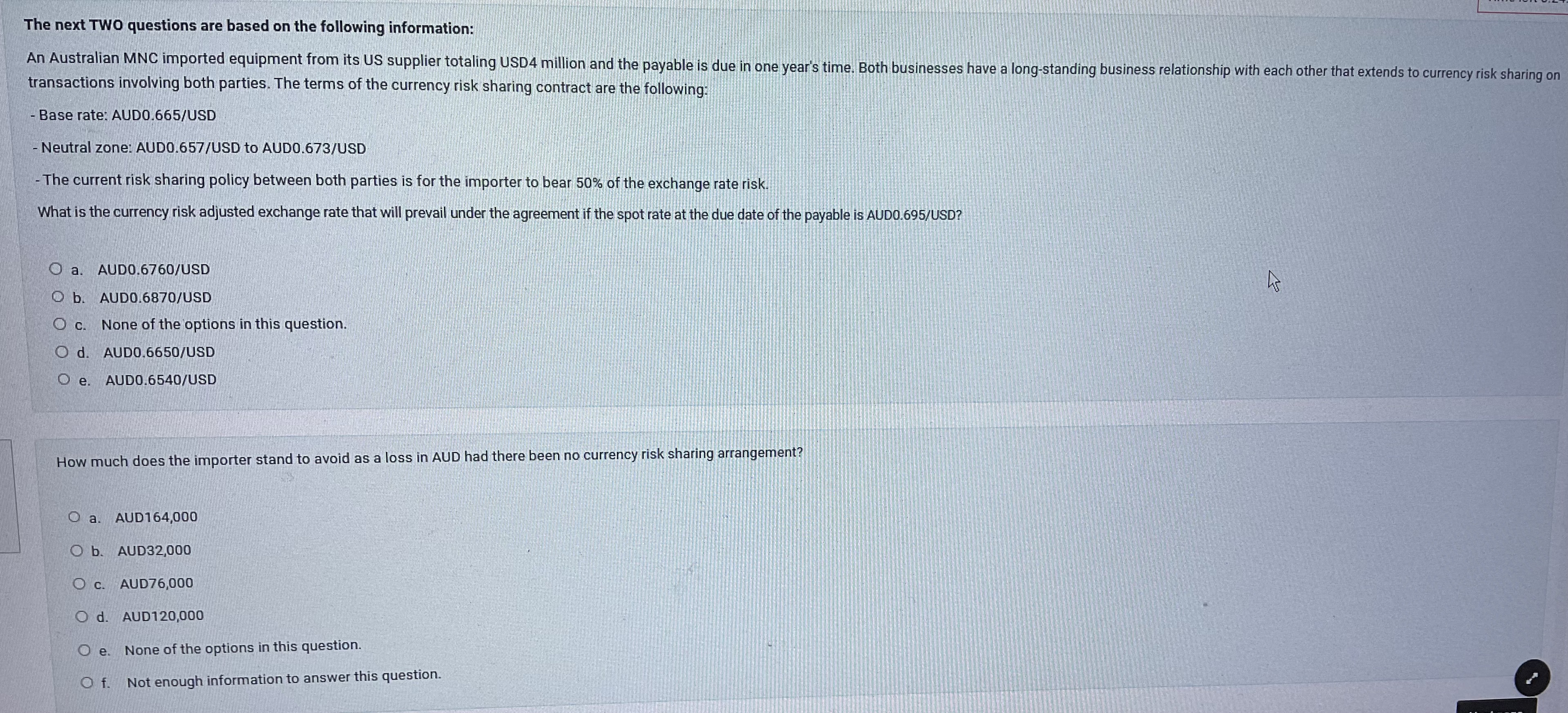 How much does the importer stand to avoid as a