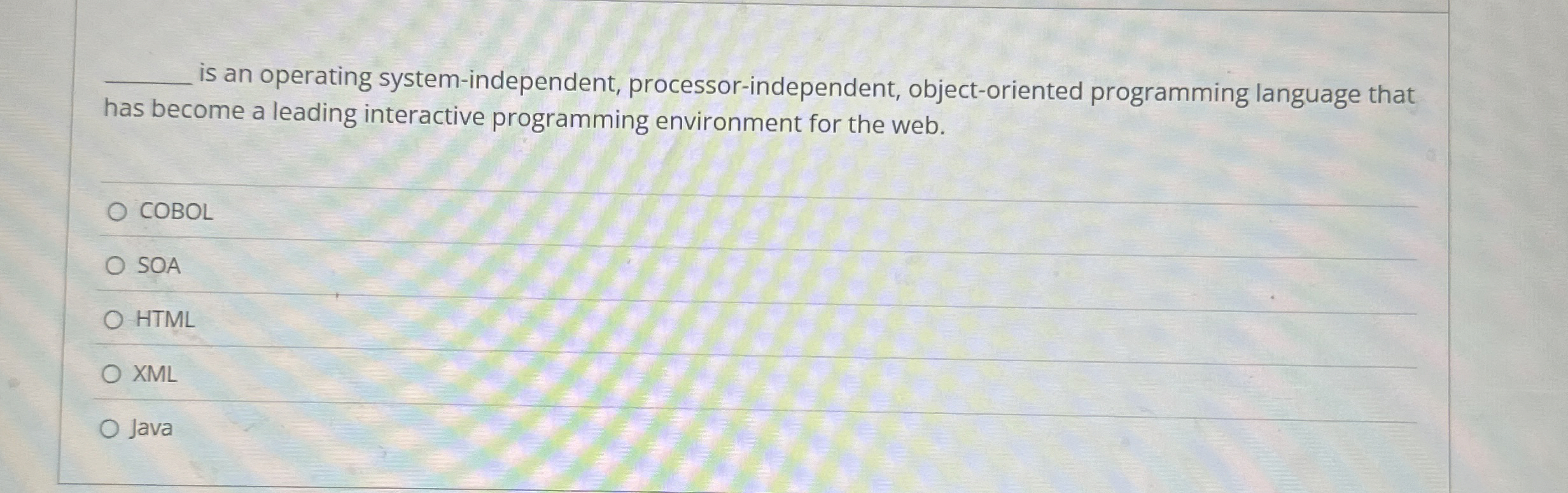 q , is an operating system - independent,