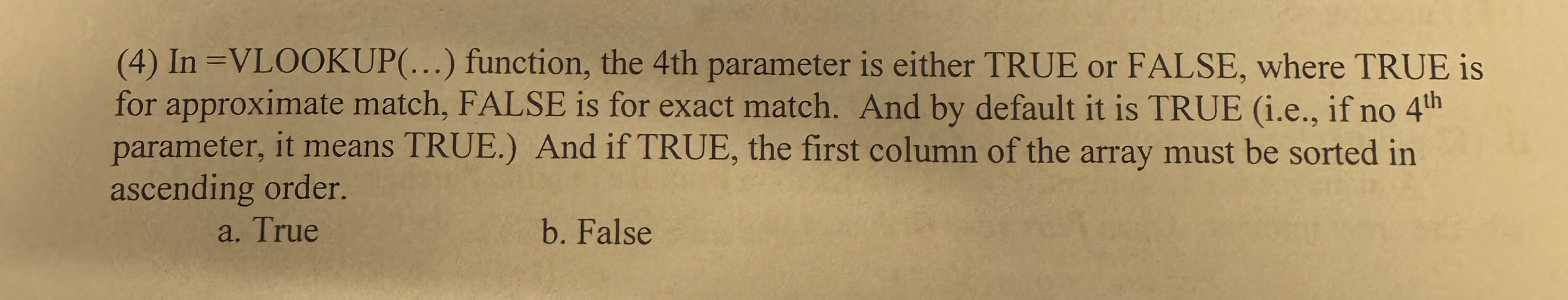( 4 ) In = V L O O KUP ( d o t s ) function, the