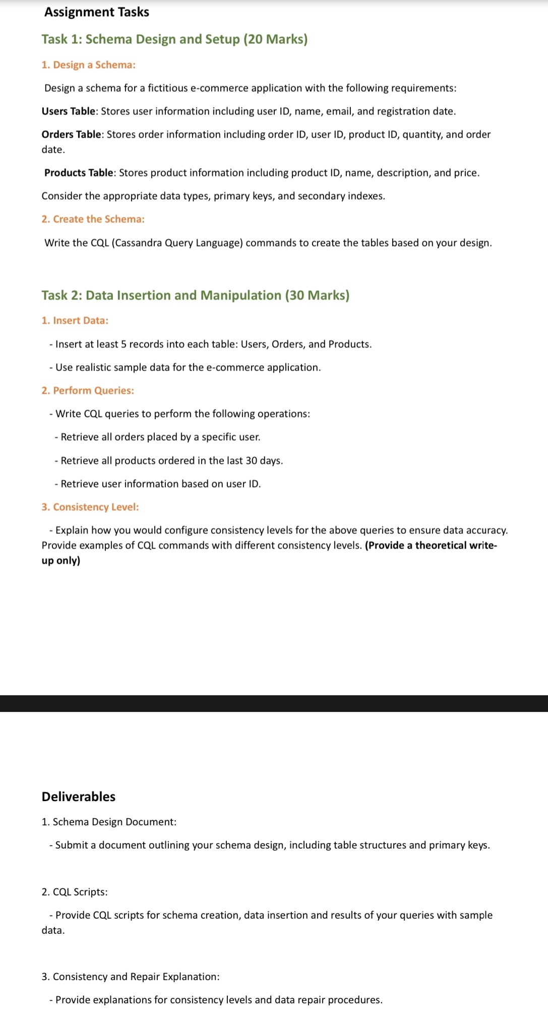 I have been working on this assignment and i