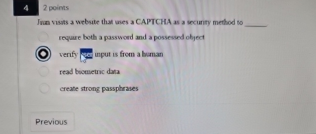 4 2 points Jiun visits a website that uses a
