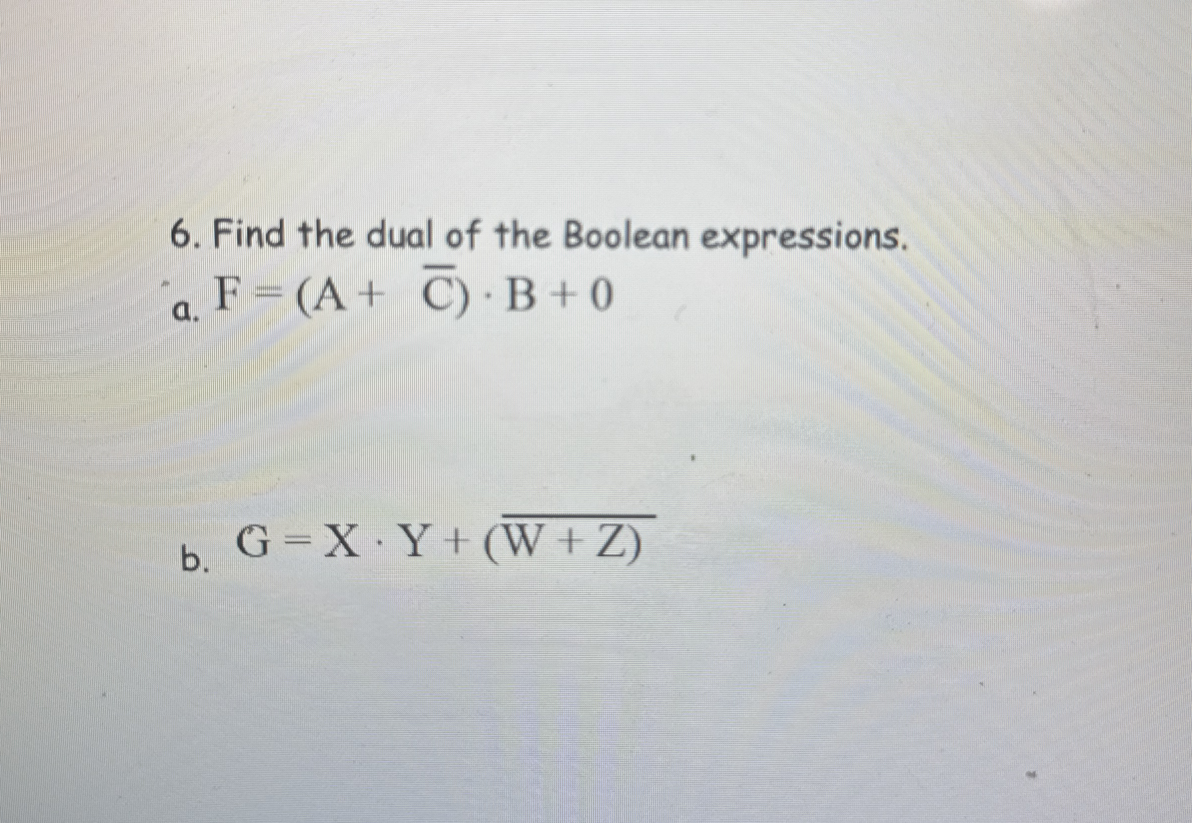 Please solve for a and b and meme sure questions