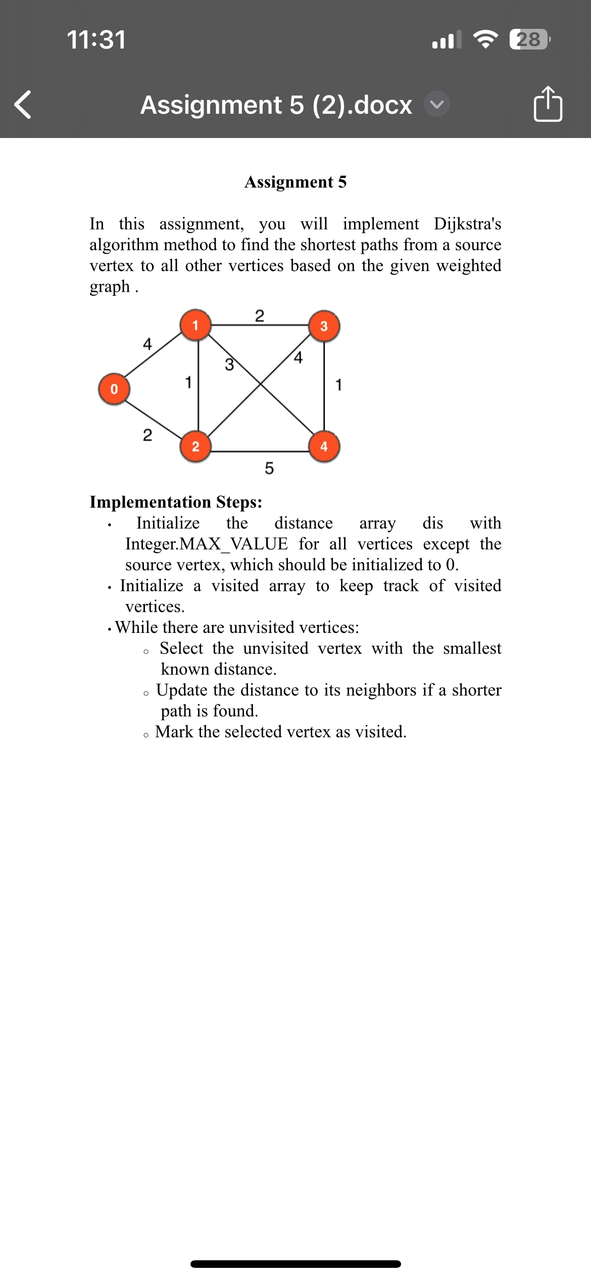 1 1 : 3 1 2 8 Assignment 5 ( 2 ) . docx