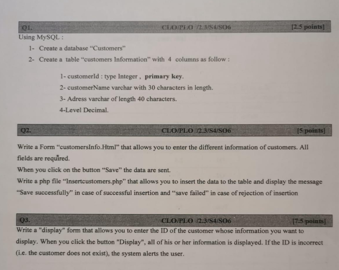 Q 1 . CLOIELO 1 2 . 3 / 5 4 / 5 O 6 [ 2 . 5