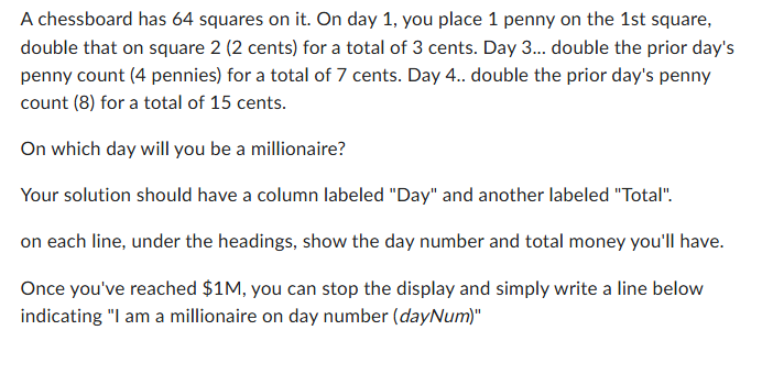 Please write program in C + + A chessboard has 6