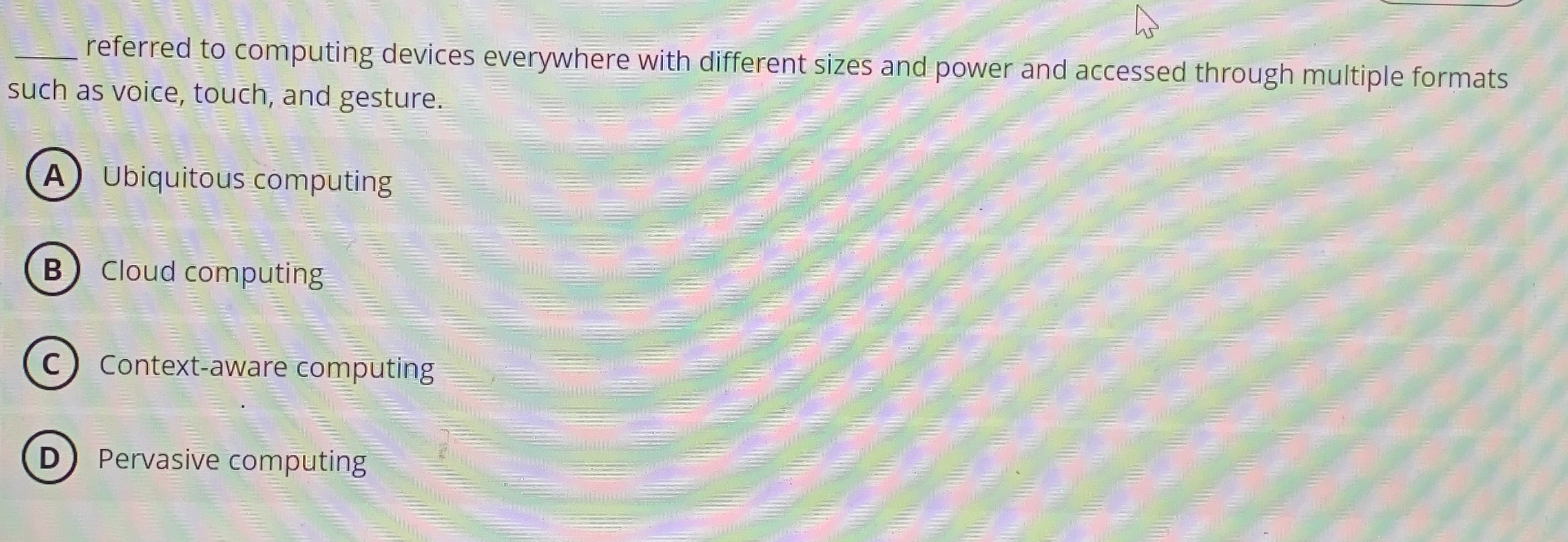 Offering a service that makes it difficult to