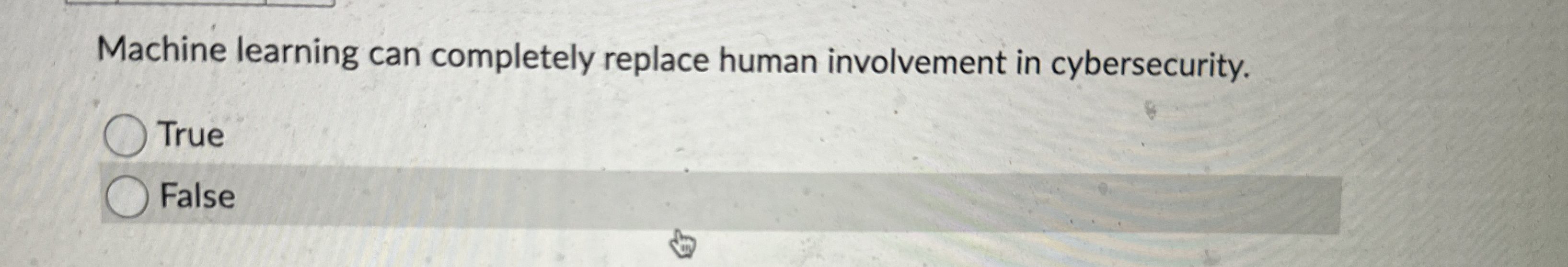 Machine learning can completely replace human