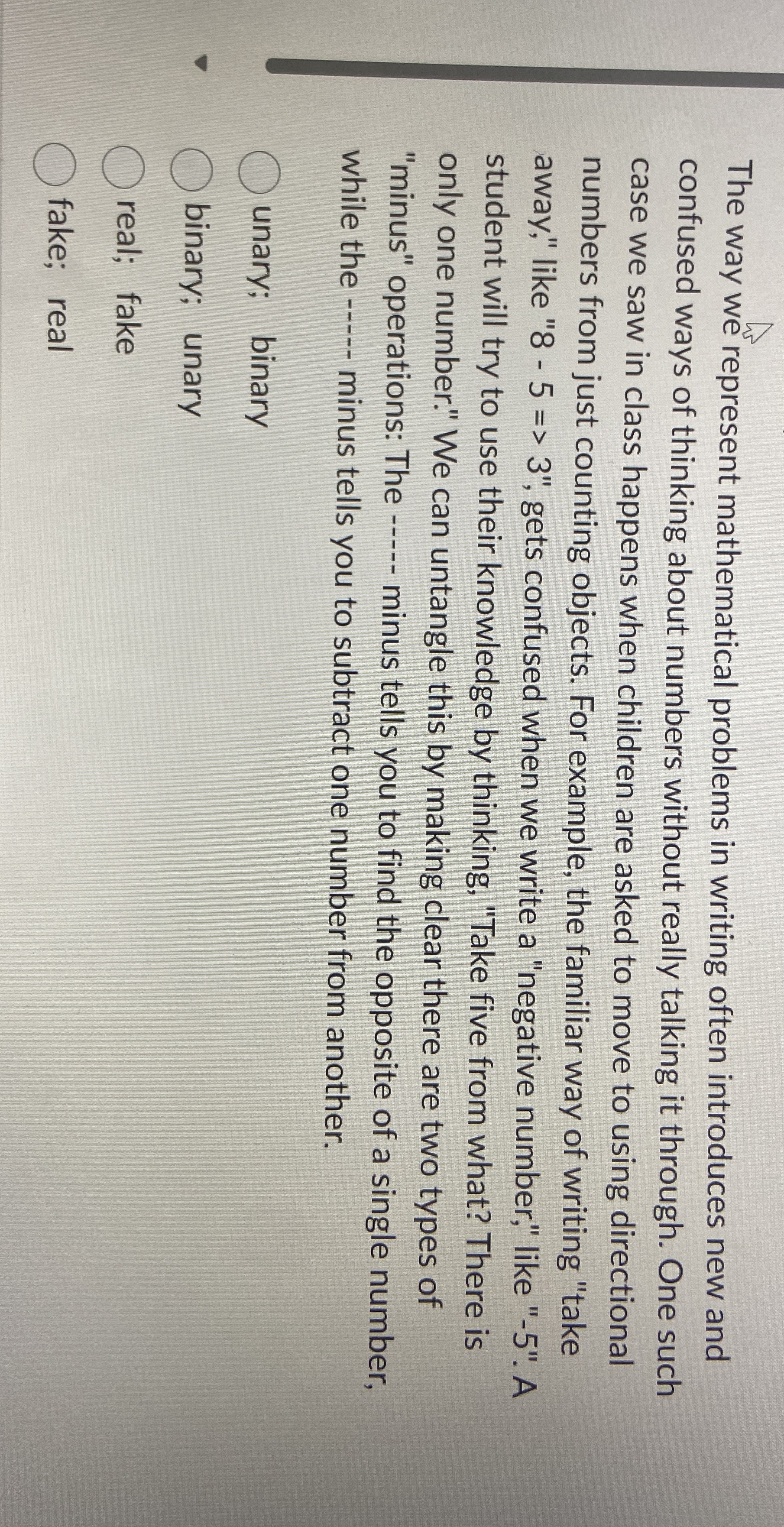 The way we represent mathematical problems in