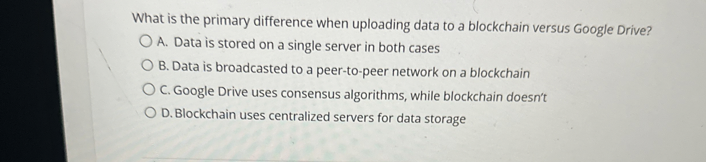 What is the primary difference when uploading