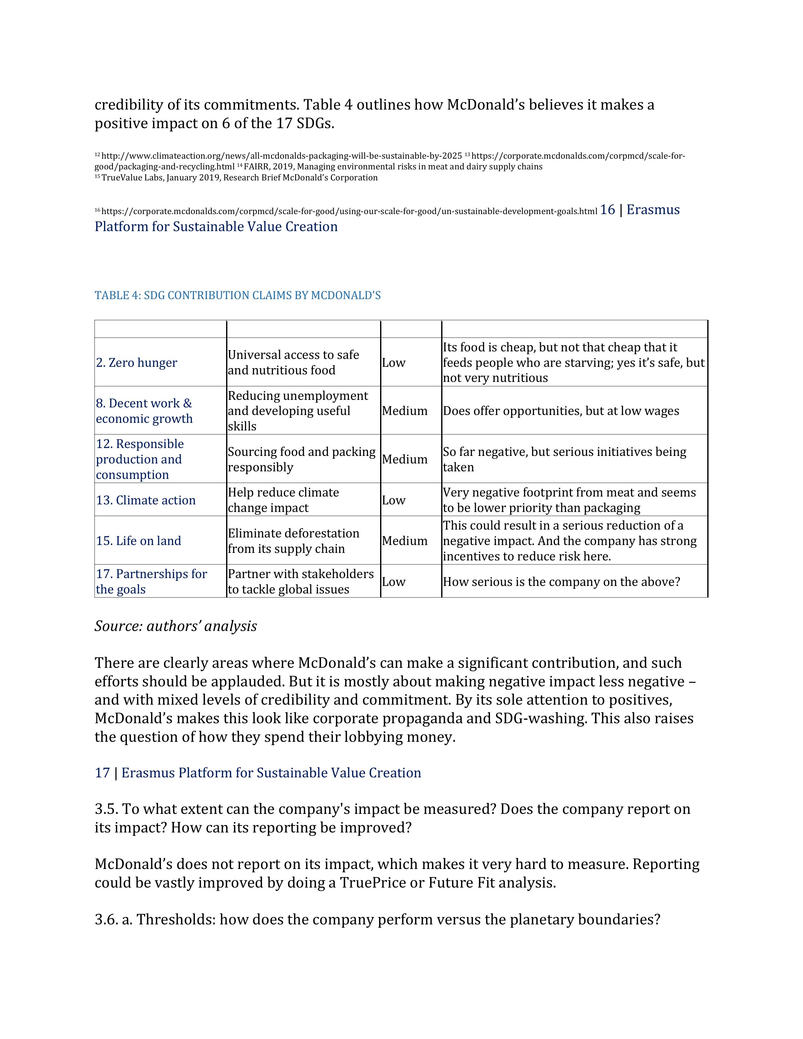 Erasmus Platform for Sustainable Value Creation,