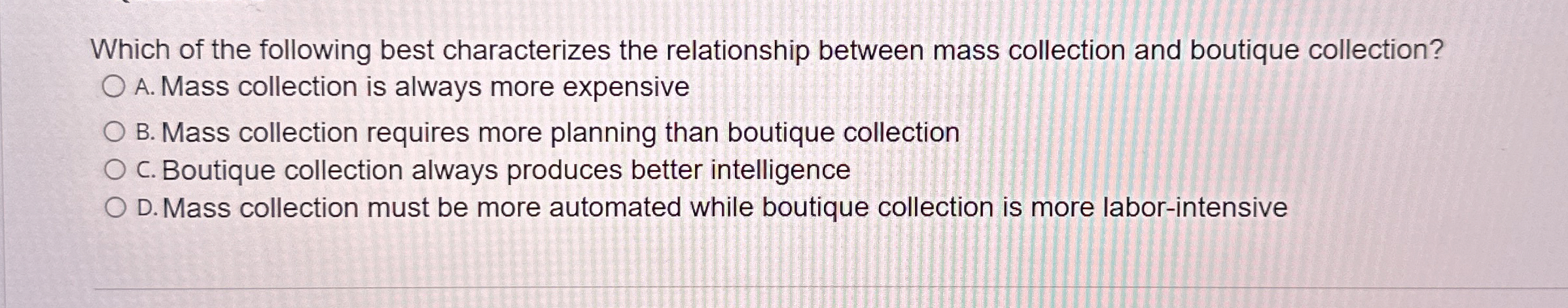 Which of the following best characterizes the