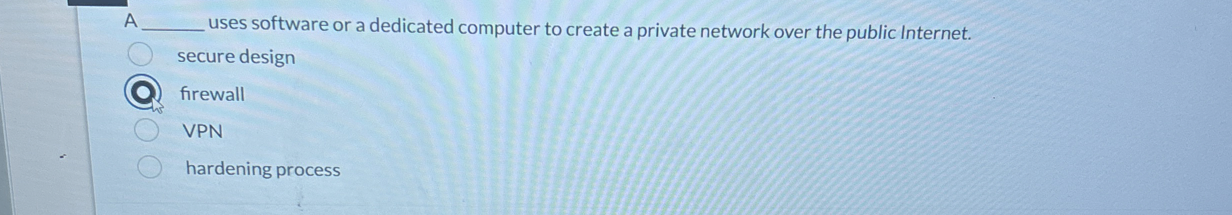 A uses software or a dedicated computer to create