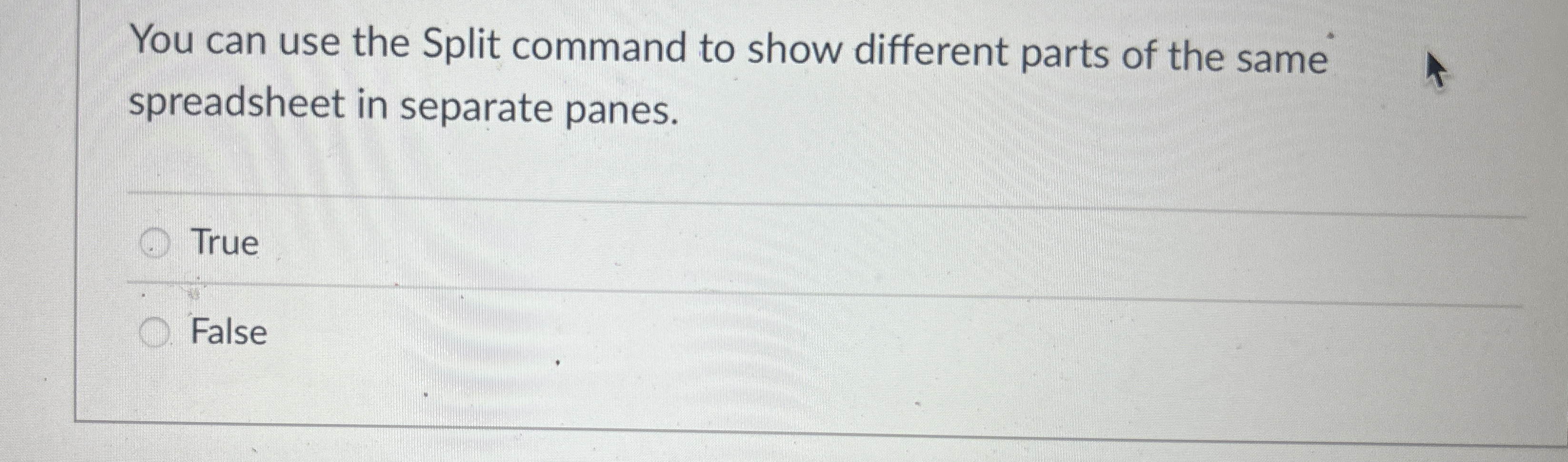 You can use the Split command to show different