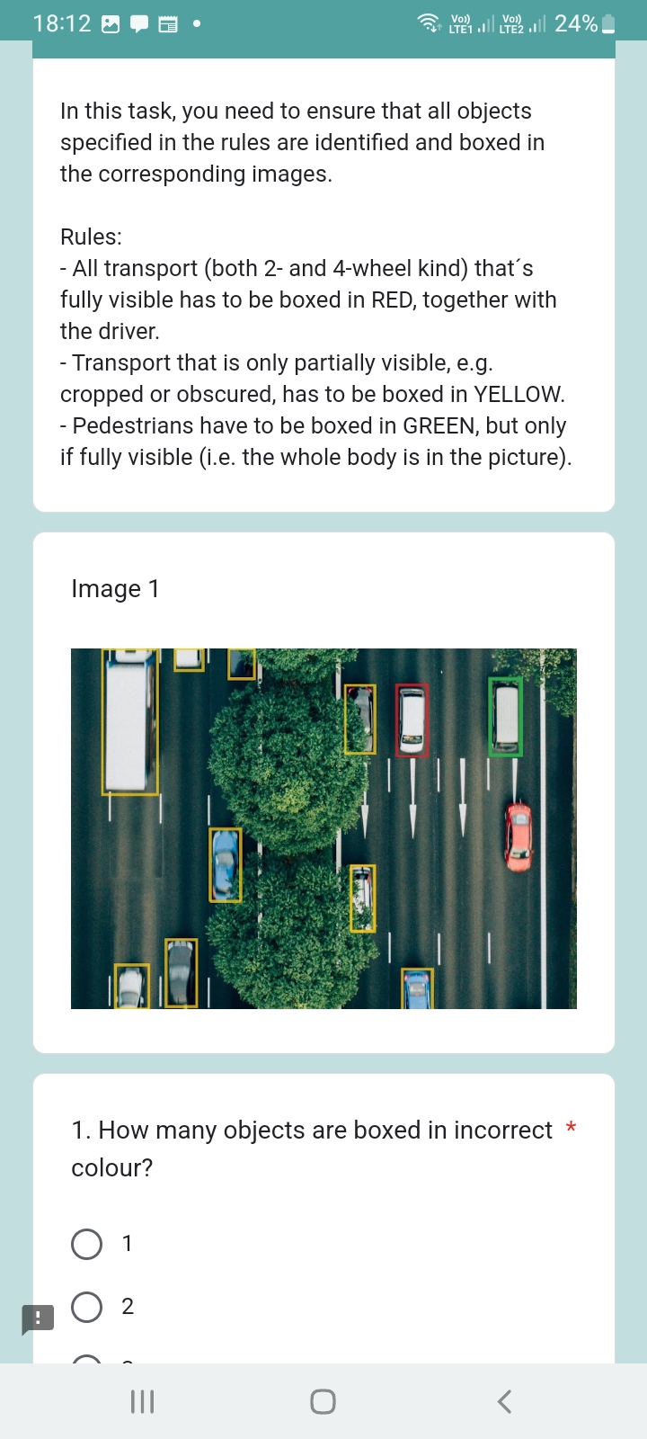 In this task, you need to ensure that all objects