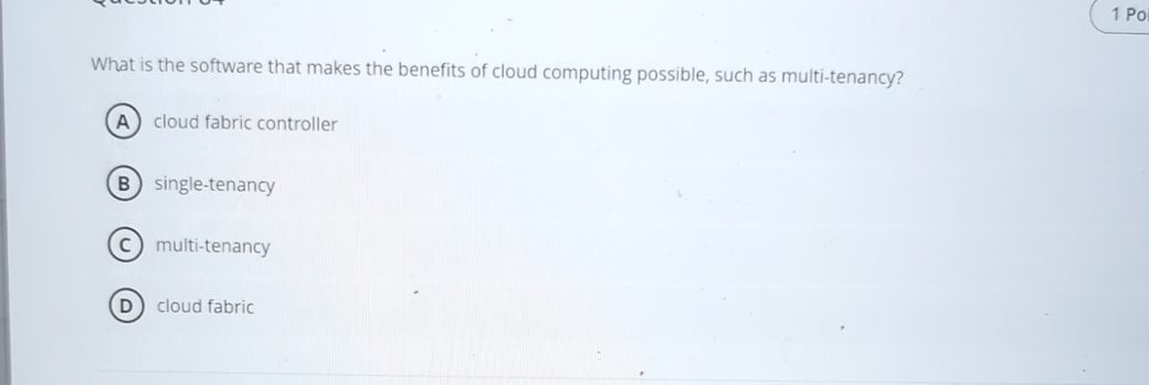 1 Po What is the software that makes the benefits