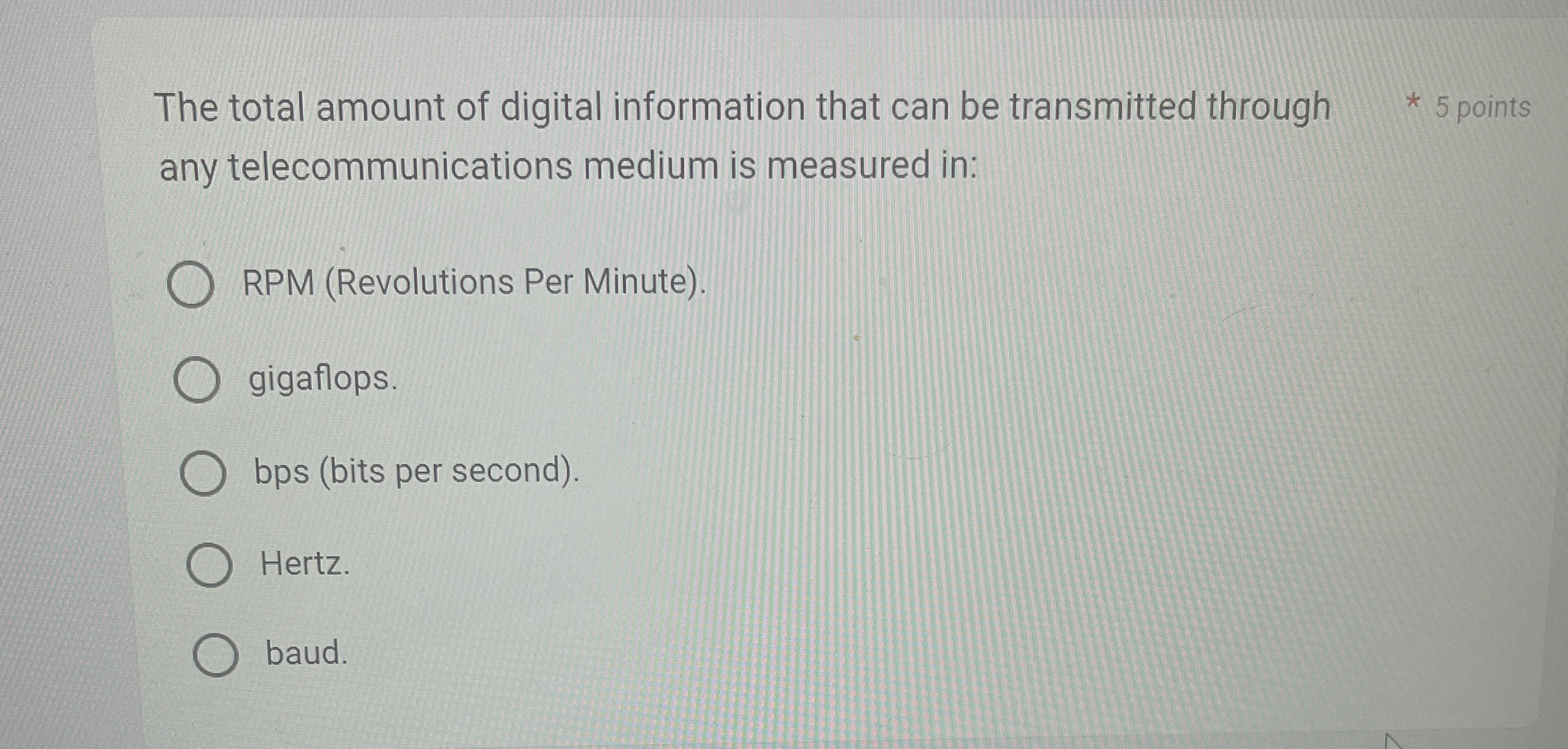 The total amount of digital information that can