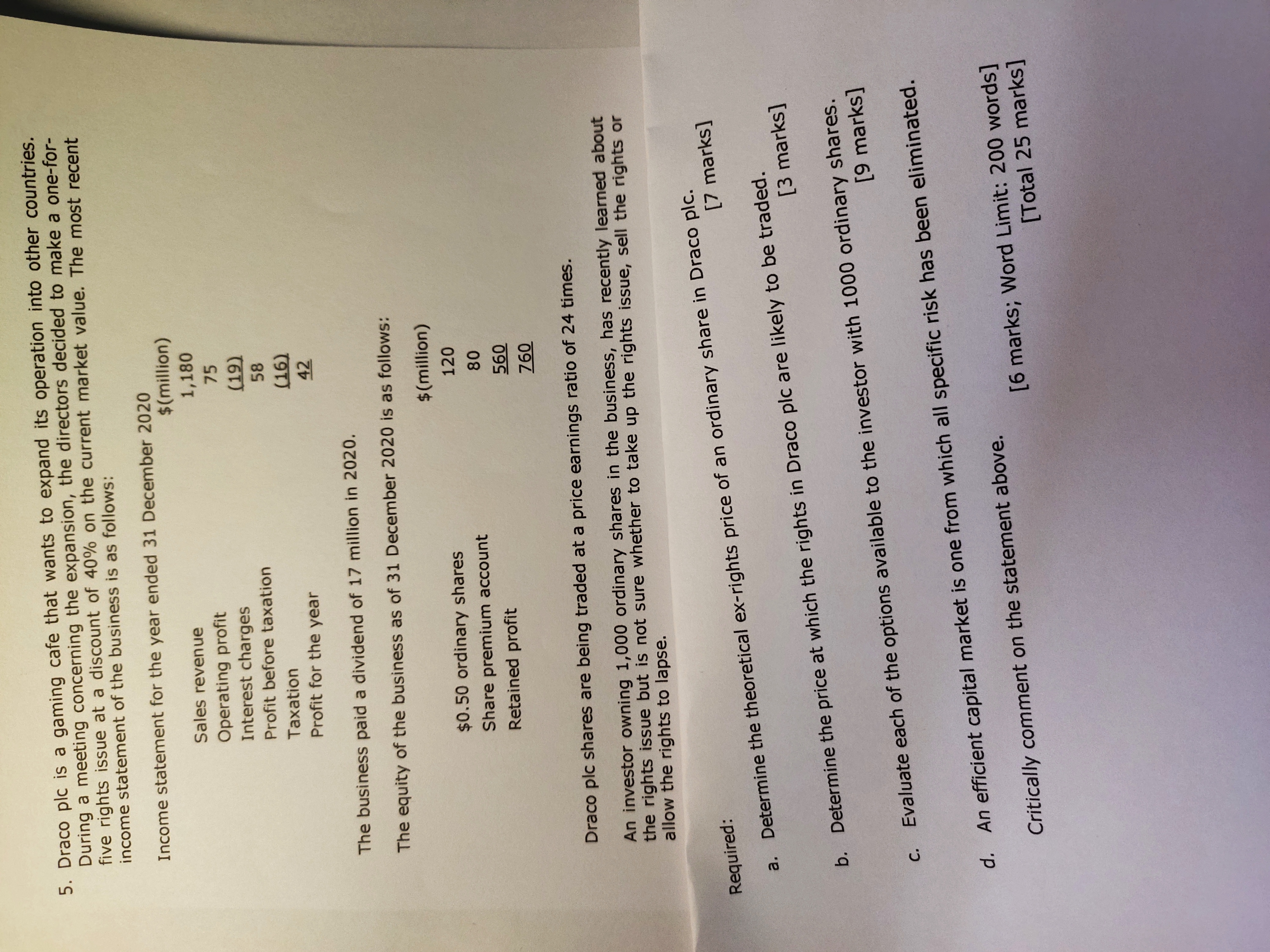 please help solve 5. Draco pic is a gaming cafe