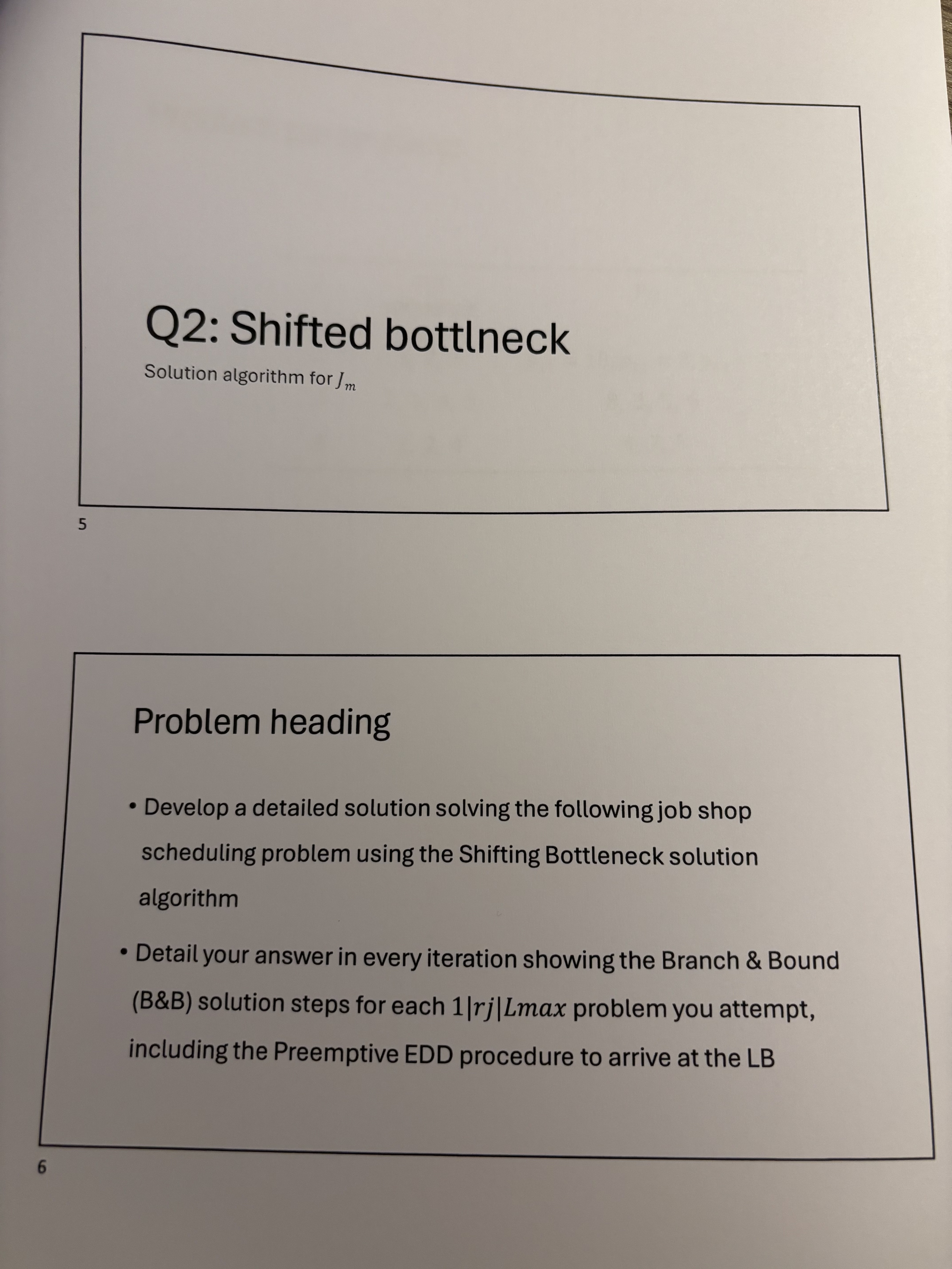 solve this problem Problem parameters: 7 Show all