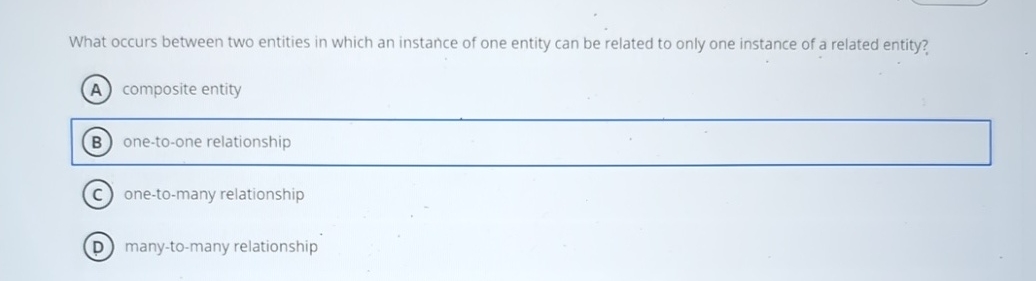 What occurs between two entities in which an