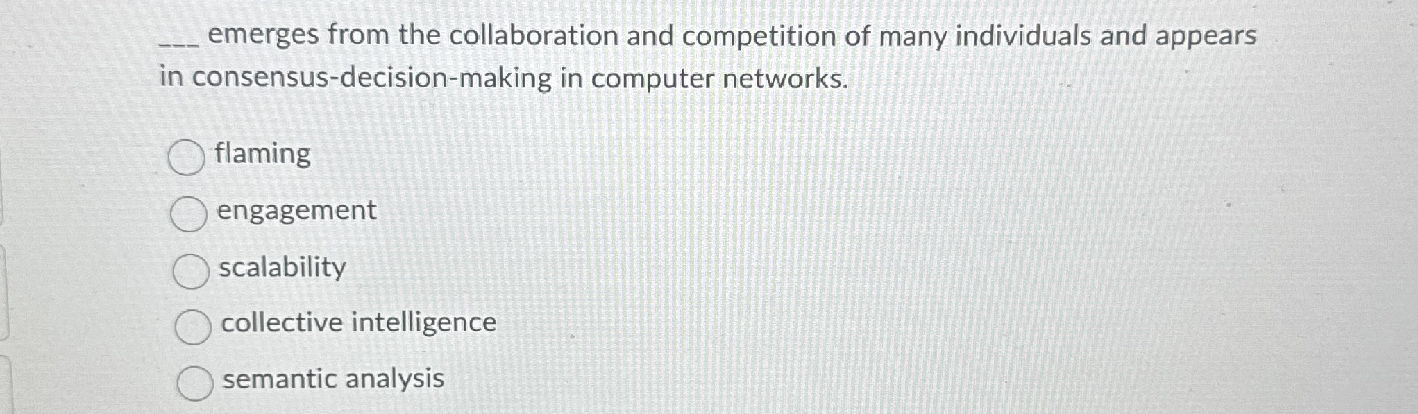 q , emerges from the collaboration and