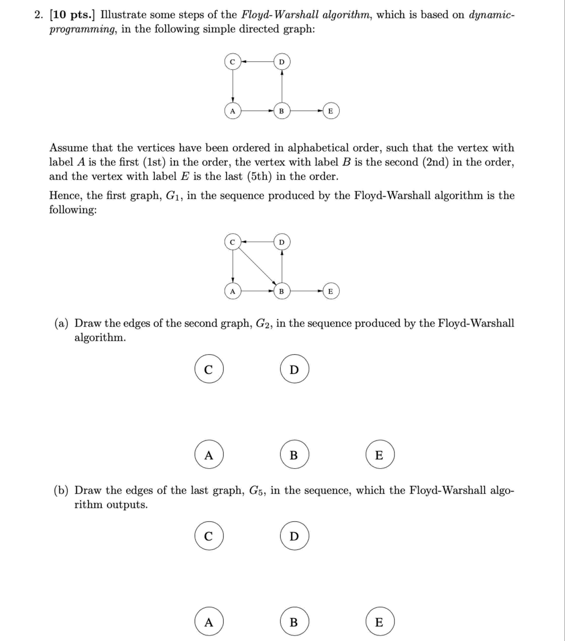 SHOW DRAWING HOW IT LOOKS FOR a AND b 2 . [ 1 0