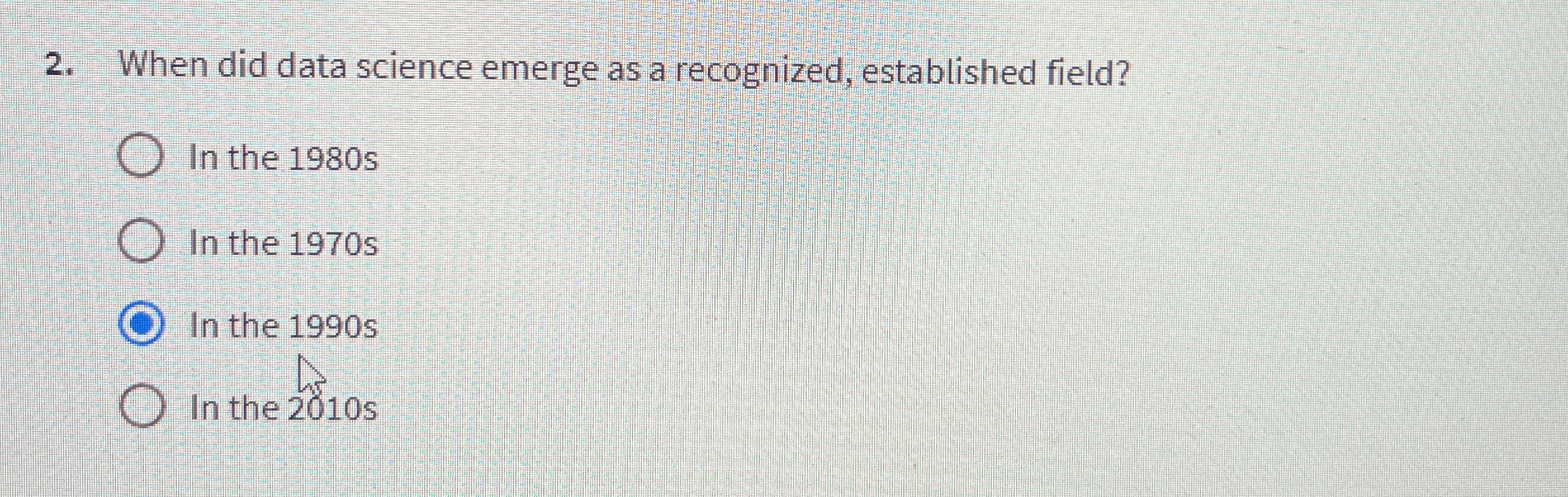 When did data science emerge as a recognized,