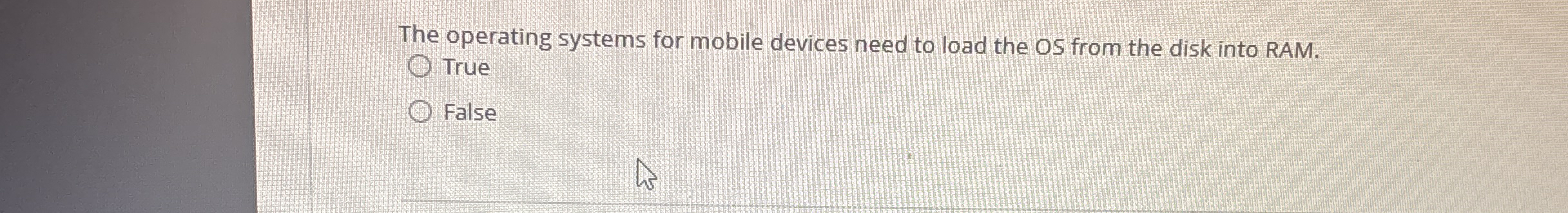 The operating systems for mobile devices need to