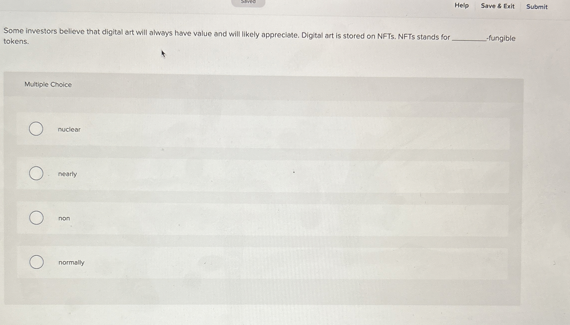 Some investors believe that digital art will