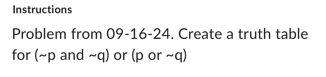 Instructions Problem from 0 9 - 1 6 - 2 4 .